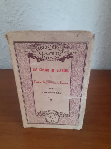 Portada del libro de DIA GRANDE DE NAVARRA // CARTAS DE JUAN DE LA ENCINA