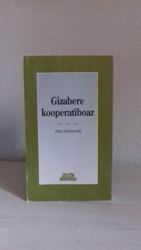 Portada del libro de GIZABERE KOOPERATIBOAZ