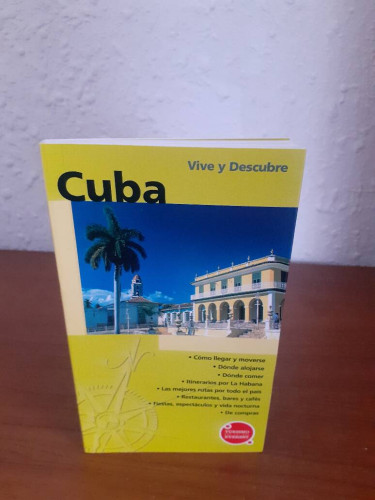 Portada del libro de CUBA VIVE Y DESCUBRE