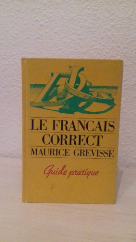 Portada del libro de LE FRANCAIS CORRECT GUIDE PRATIQUE