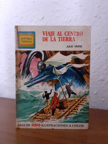 Portada del libro de VIAJE AL CENTRO DE LA TIERRA