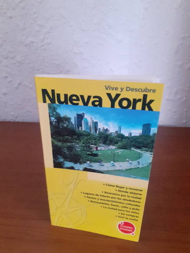 Portada del libro de NUEVA YORK VIVE Y DESCUBRE