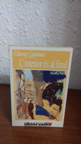 Portada del libro de L'INTERIOR ES AL FINAL
