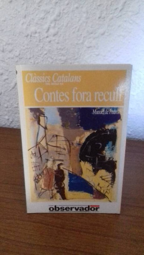 Portada del libro de CONTES FORA RECULL