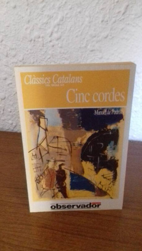 Portada del libro de CINC CORDES