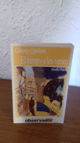 Portada del libro de EL TEMPS A LES VENES