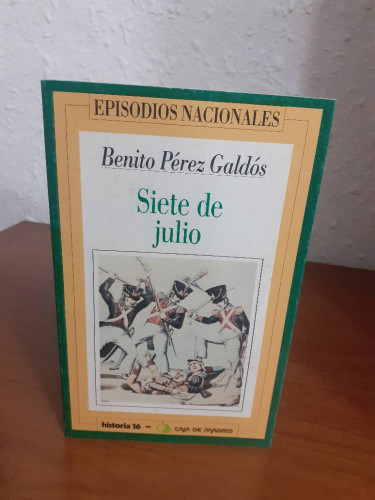 Portada del libro de SIETE DE JULIO