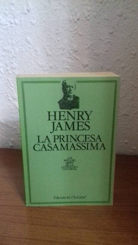 Portada del libro de LA PRINCESA CASAMASSIMA