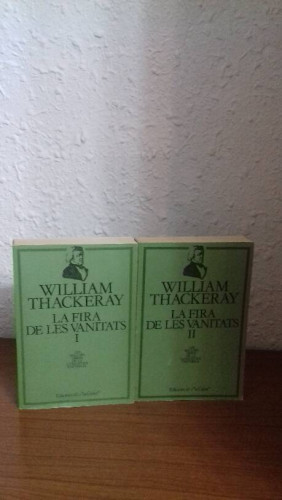 Portada del libro de LA FIRA DE LES VANITATS // 2 TOMOS