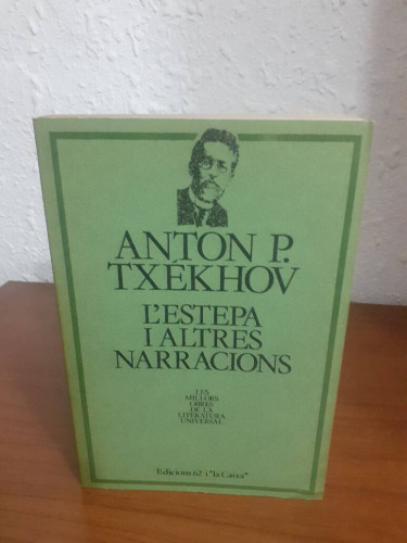 Portada del libro de L'ESTEPA I ALTRES NARRACIONS