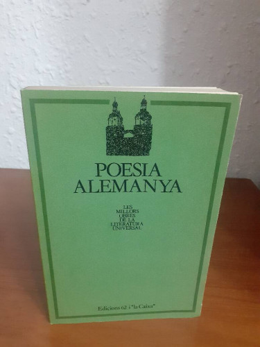 Portada del libro de POESIA ALEMANYA