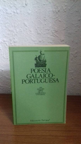 Portada del libro de POESIA GALAICO PORTUGUESA