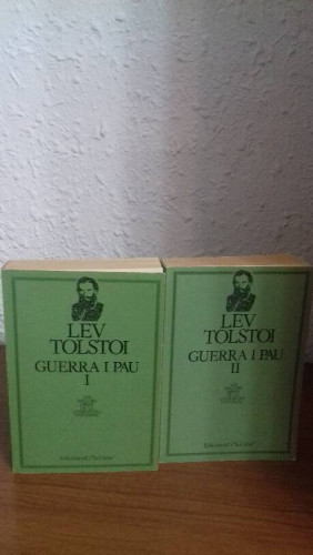 Portada del libro de GUERRA I PAU // 2 TOMOS