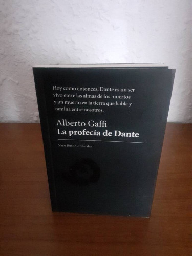 Portada del libro de PROFECIA DE DANTE, LA