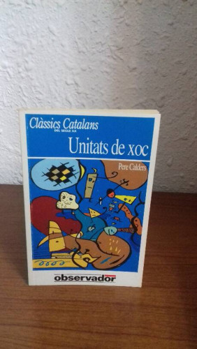 Portada del libro de UNITATS DE XOC