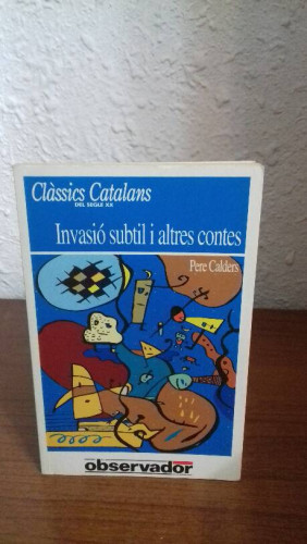 Portada del libro de INVASIO SUBTIL I ALTRES CONTES