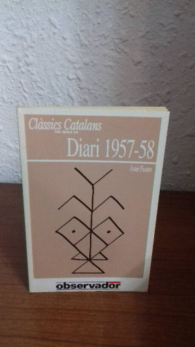 Portada del libro de DIARI 1957-58