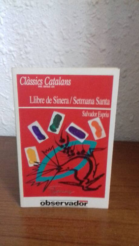 Portada del libro de LLIBRE DE SINERA // SETMANA SANTA