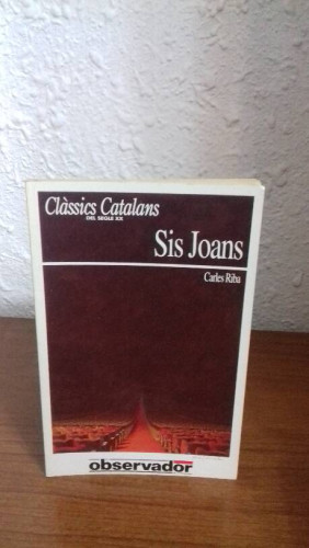 Portada del libro de SIS JOANS