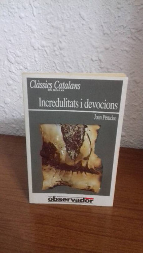 Portada del libro de INCREDULITATS I DEVOCIONS