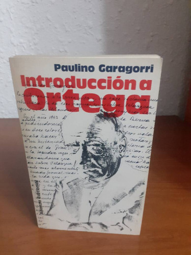 Portada del libro de INTRODUCCION A ORTEGA