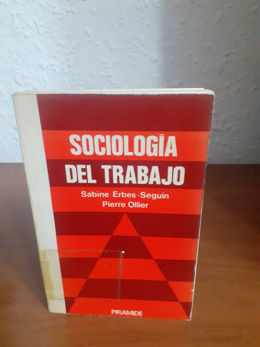 Portada del libro de SOCIOLOGIA DEL TRABAJO