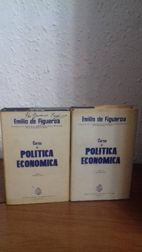 Portada del libro de CURSO DE ECONOMIA POLITICA // 2 TOMOS