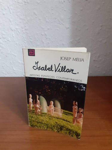 Portada del libro de ISABEL VILLAR ARTISTAS ESPAÑOLES CONTEMPORANEOS