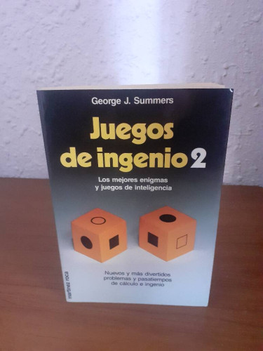 Portada del libro de JUEGOS DE INGENIO 2