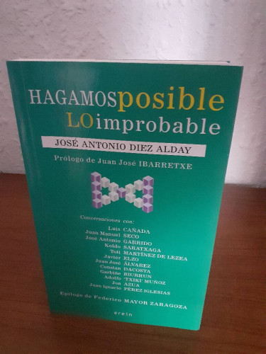 Portada del libro de HAGAMOS POSIBLE LO IMPROBABLE