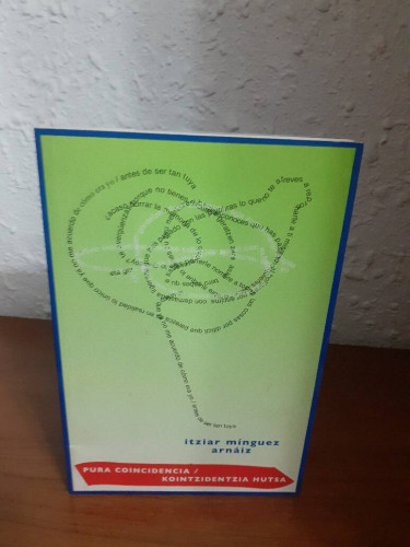 Portada del libro de PURA CONCIENCIA // KOINTZIDENTZIA HUTSA