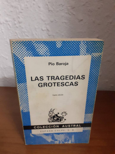 Portada del libro de TRAGEDIAS GROTESCAS, LAS