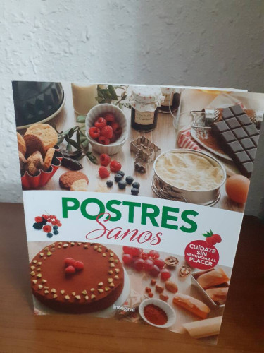 Portada del libro de POSTRES SANOS