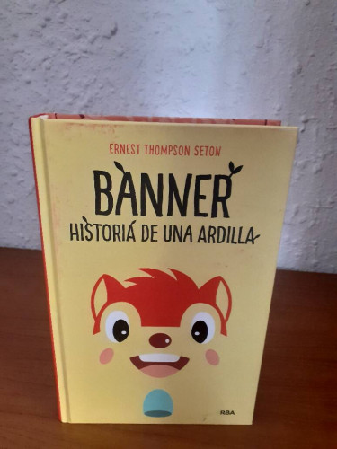 Portada del libro de BANNER HISTORIA DE UNA ARDILLA