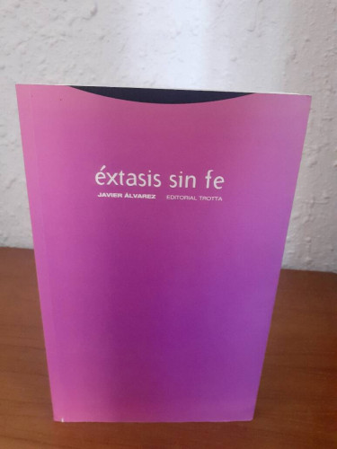 Portada del libro de EXTASIS SIN FE