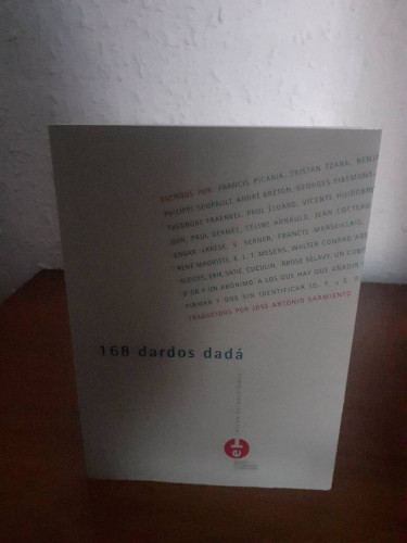 Portada del libro de 168 DARDOS DADA