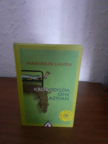 Portada del libro de KROKODILOA OHE AZPIAN