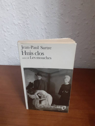 Portada del libro de HIUIS CLOS SUIVI DE LES MOUCHES