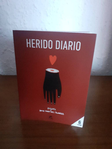 Portada del libro de HERIDO DIARIO