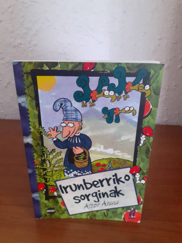 Portada del libro de IRUNBERRIKO SORGINAK