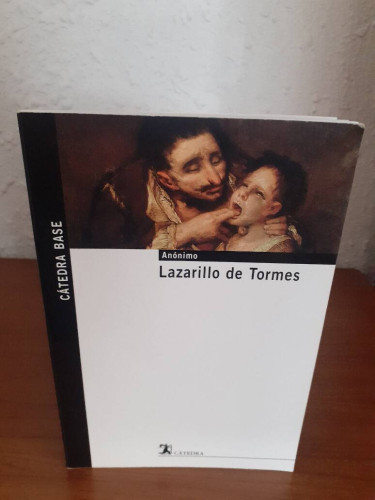 Portada del libro de LAZARILLO DE TORMES