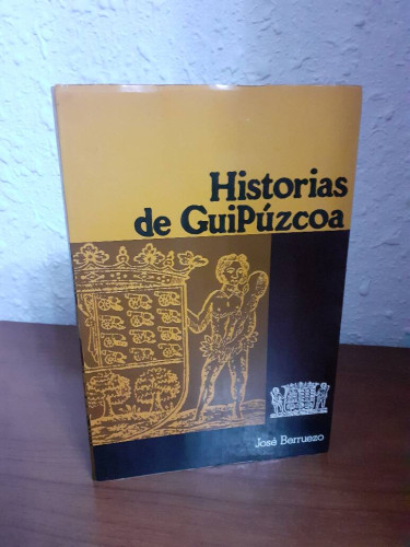 Portada del libro de HISTORIA DE GUIPUZCOA