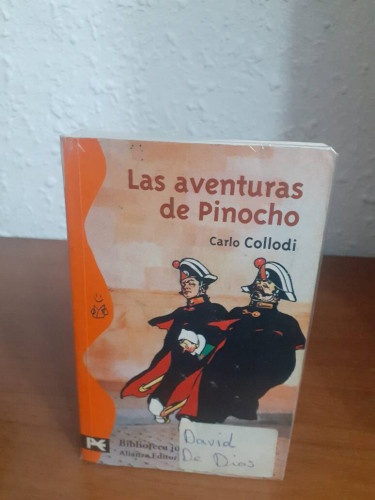 Portada del libro de AVENTURAS DE PINOCHO, LAS