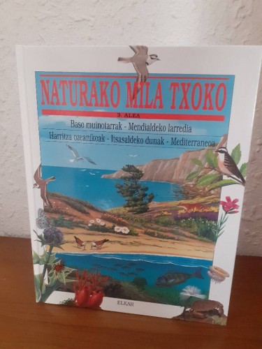 Portada del libro de NATURAKO MILA TXOKO 3 ALEA