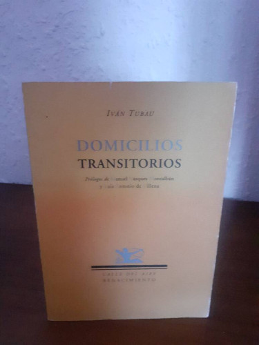 Portada del libro de DOMICILIOS TRANSITORIOS