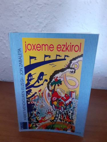 Portada del libro de JOXEME EZKIROL