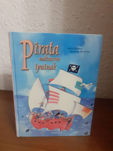 Portada del libro de PIRATA MALTZURREN IPUINAK