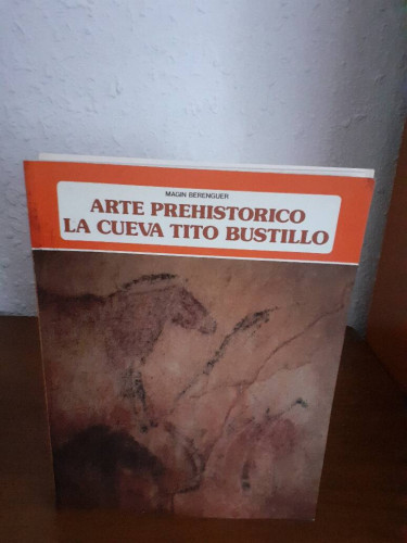 Portada del libro de ARTE PREHISTORICO LA CUEVA DE TITO BUSTILLO