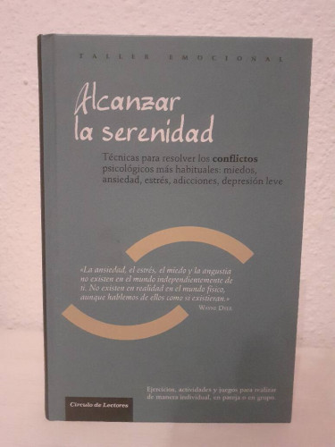 Portada del libro de ALCANZAR LA SERENIDAD