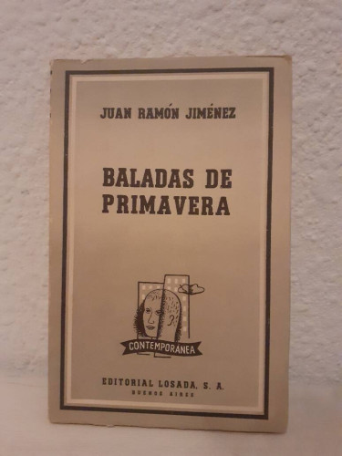 Portada del libro de BALADAS DE PRIMAVERA (1907)